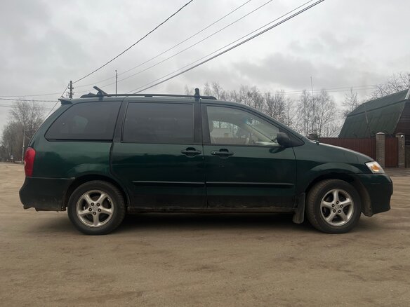 2002 Mazda MPV II (LW), зелёный, 360000 рублей - вид 8