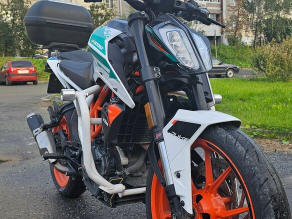 2019 KTM 390 Duke, оранжевый, 450000 рублей - вид 5