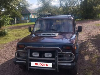2003 Lada (ВАЗ) 2131 (4x4) I, пурпурный, 300000 рублей, вид 2