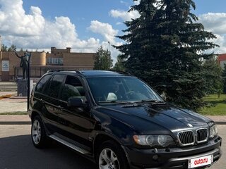 2002 BMW X5 3.0d I (E53), чёрный, 600000 рублей, вид 2