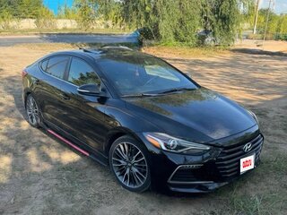 2016 Hyundai Elantra Sport VI (AD), чёрный, 1300000 рублей, вид 4