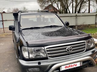 2003 Toyota Land Cruiser 100 Series Рестайлинг 1, чёрный, 2400000 рублей, вид 1