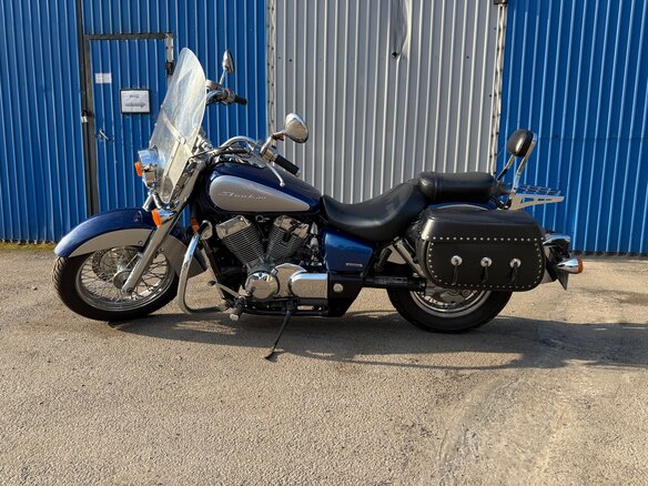 2009 Honda Shadow 750, синий - вид 3