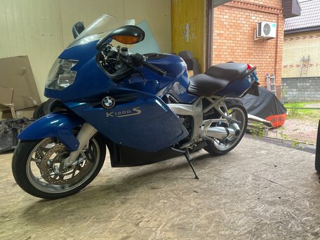 2005 BMW K 1200 S, синий, 450000 рублей, вид 3