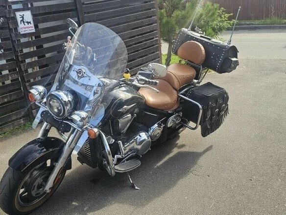 2006 Kawasaki VN2000 Vulcan, чёрный, 635000 рублей