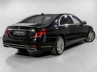 2018 Mercedes-Benz Maybach S-Класс 560 I (X222) Рестайлинг, чёрный, 4750000 рублей, вид 5