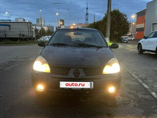 2004 Renault Symbol I Рестайлинг, чёрный, 160000 рублей, вид 3