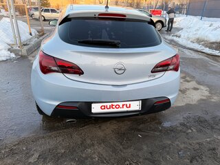 2011 Opel Astra GTC J Рестайлинг, серый, 450000 рублей, вид 4