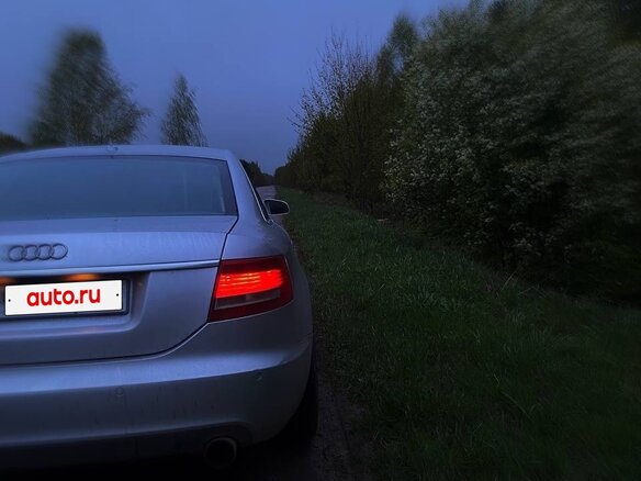 2008 Audi A6 III (C6), серебристый, 1400000 рублей - вид 3