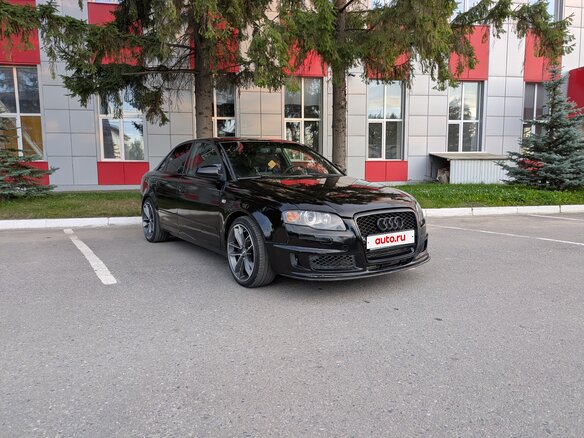 2007 Audi A4 III (B7), чёрный, 1120000 рублей