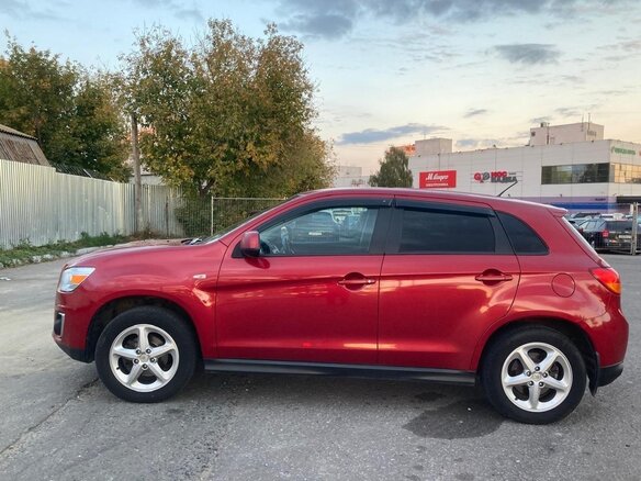 2014 Mitsubishi ASX I Рестайлинг, красный