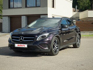 2014 Mercedes-Benz GLA 200 I (X156), фиолетовый, 1390000 рублей, вид 4