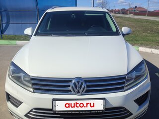 2014 Volkswagen Touareg II Рестайлинг, белый, 2500000 рублей, вид 3