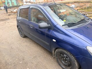 2008 Hyundai Getz I Рестайлинг, синий, 450000 рублей, вид 4
