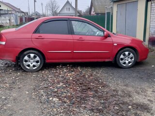 2008 Kia Cerato I Рестайлинг, красный, 500000 рублей, вид 2