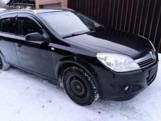 2007 Opel Astra H Рестайлинг, чёрный, 350000 рублей, вид 2