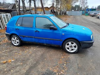 1993 Volkswagen Golf III, синий, 50000 рублей, вид 1
