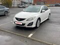 2011 Mazda 6 II (GH) Рестайлинг, белый, 850000 рублей