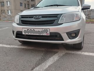 2015 Lada (ВАЗ) Granta I, серебристый, 220000 рублей, вид 2