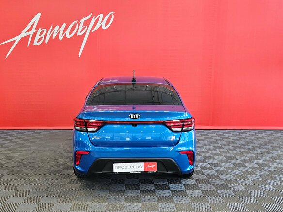 2019 Kia Rio IV, синий - вид 4