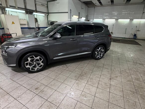 2021 Hyundai Santa Fe IV Рестайлинг, серый, 3900000 рублей - вид 22