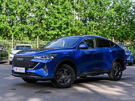 2022 Haval F7x I Рестайлинг, синий, 1847000 рублей, вид 1