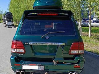 2007 Toyota Land Cruiser 100 Series Рестайлинг 2, зелёный, 2500000 рублей, вид 4