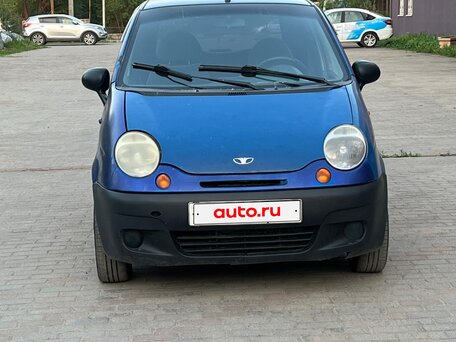 2012 Daewoo Matiz I Рестайлинг, синий, 110000 рублей, вид 1
