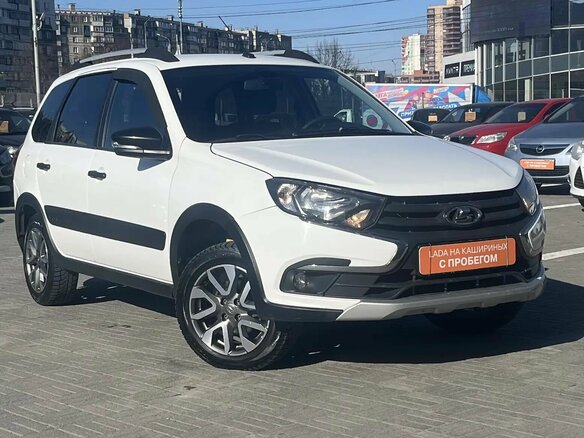 2020 Lada (ВАЗ) Granta Cross I Рестайлинг, белый - вид 1
