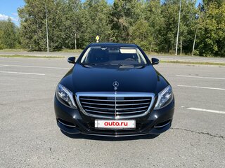 2016 Mercedes-Benz S-Класс 500 Long VI (W222, C217), чёрный, 4200000 рублей, вид 2