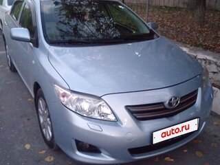 2007 Toyota Corolla X (E140, E150), голубой, 765000 рублей, вид 5