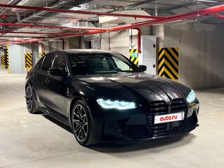 2023 BMW M3 Competition Package VI (G80), чёрный, 11500000 рублей, вид 4