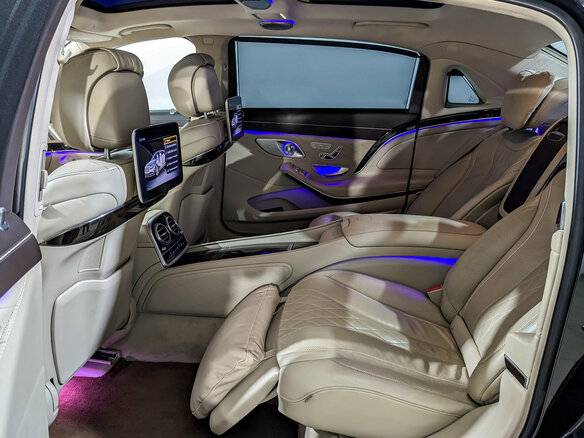 2018 Mercedes-Benz Maybach S-Класс 560 I (X222) Рестайлинг, чёрный, 4750000 рублей - вид 12