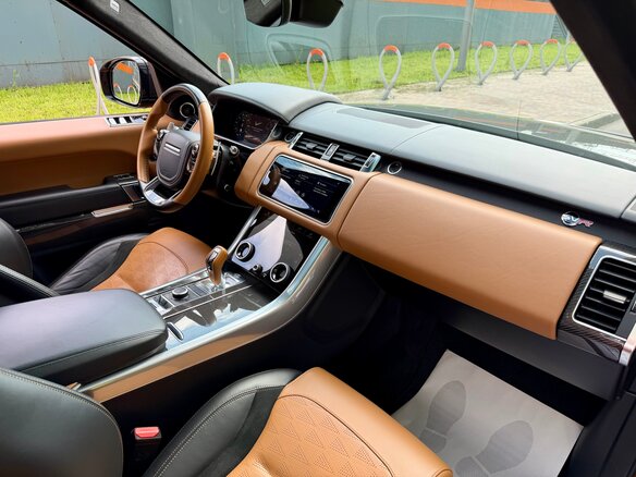 2019 Land Rover Range Rover Sport SVR II Рестайлинг, оранжевый - вид 12