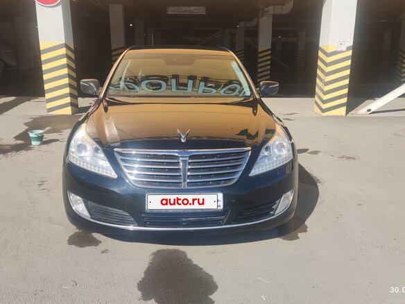 2015 Hyundai Equus II Рестайлинг, чёрный, 1350000 рублей - вид 1