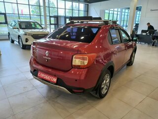 2019 Renault Logan Stepway II Рестайлинг, красный, 829000 рублей, вид 4