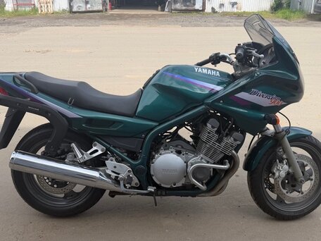 1995 Yamaha XJ900, зелёный, 289000 рублей, вид 3