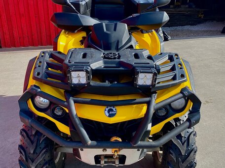 2012 BRP Can-Am Outlander Max DPS 570, жёлтый, 900000 рублей, вид 4