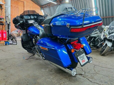 2015 Harley-Davidson Electra Glide, синий, 1480000 рублей, вид 5