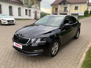 2017 Skoda Octavia III (A7) Рестайлинг, чёрный, 1890000 рублей, вид 2