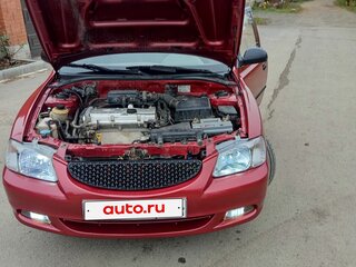 2006 Hyundai Accent ТагАЗ II, красный, 450000 рублей, вид 2