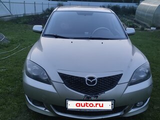 2005 Mazda 3 I (BK), бежевый, 530000 рублей, вид 2