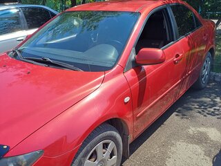 2006 Mazda 6 I (GG) Рестайлинг, красный, 450000 рублей, вид 2