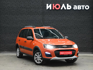 2017 Lada (ВАЗ) Kalina Cross II, оранжевый, 650000 рублей, вид 3