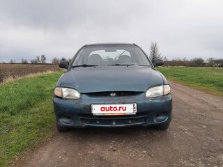 1997 Hyundai Accent I, зелёный, 115000 рублей, вид 3