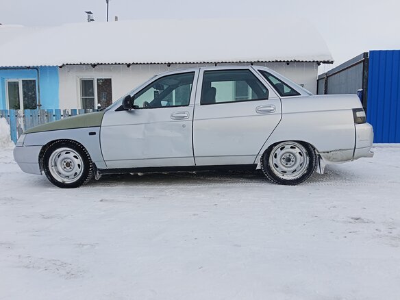 2003 Lada (ВАЗ) 2110, серебристый - вид 3