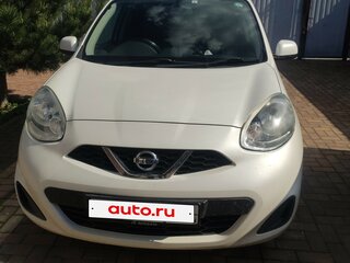 2017 Nissan March IV (K13) Рестайлинг, белый, 750000 рублей, вид 2