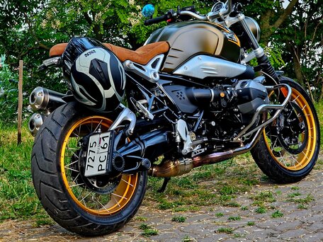 2021 BMW R Nine T, зелёный, 1750000 рублей, вид 1