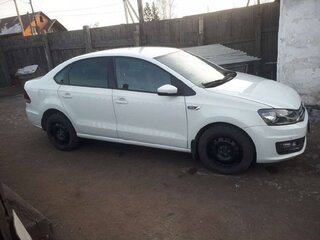 2018 Volkswagen Polo V Рестайлинг, белый, 578000 рублей, вид 3