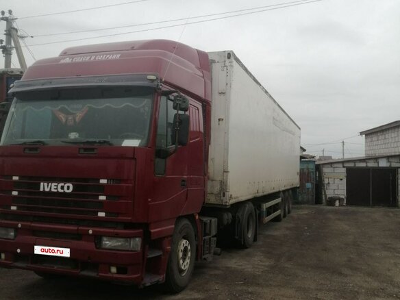 2000 Iveco EuroStar, красный, 750000 рублей